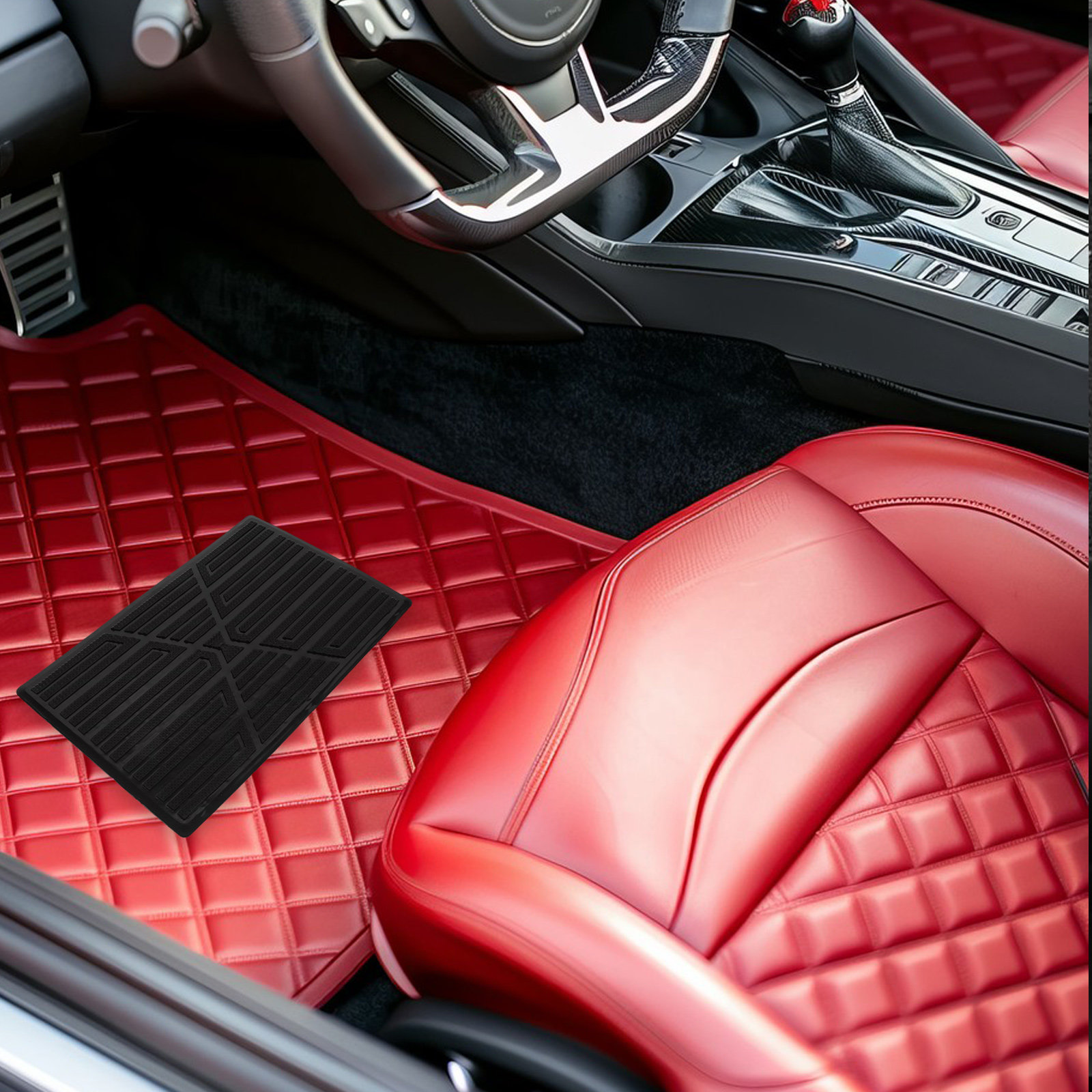 Car Floor Mat - 헤비듀티 고무 자동차 바닥 카펫 수리