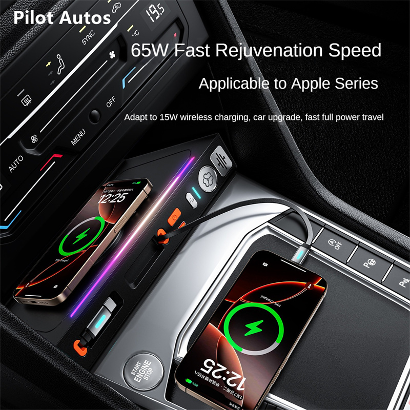 차량용 고속 충전기 130W 도킹 스테이션 USB 컨버 - Car Air Freshener 리뷰 및 가격