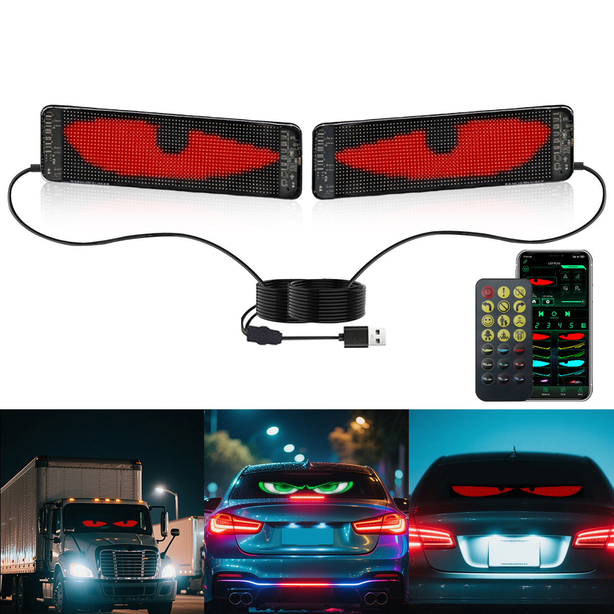 LED 자동차 소프트 스크린, 차량 장착형 유연 광고  - Car Led Light 리뷰 및 가격