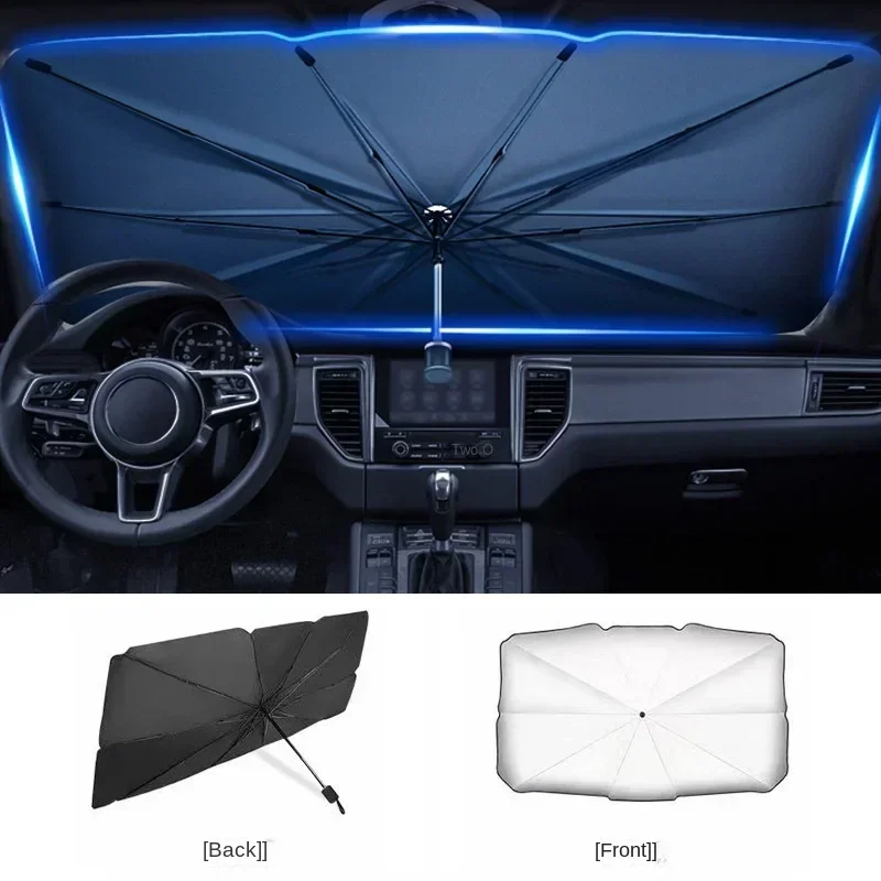 1개 자동차 햇빛 가리개 우산형 선쉐이드 프론트 파라솔 - Windshield Sun Shade 리뷰 및 가격