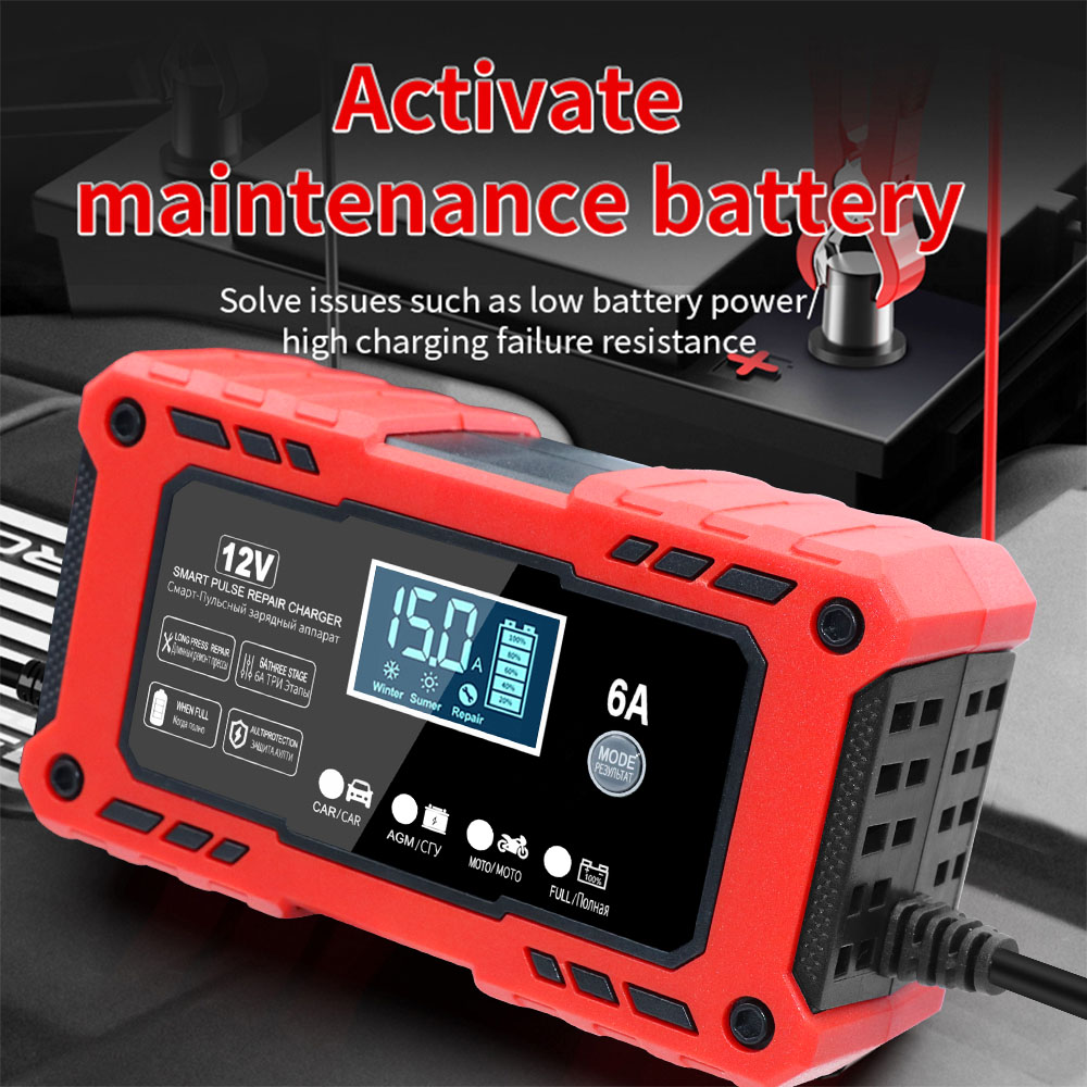 자동차 RV 트럭 트레일러 오토바이 지능형 배터리 충전 - Car Charger 리뷰 및 가격